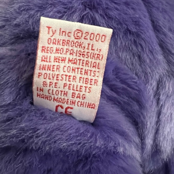 NEW VTG 2000 Beanie Babies Collection Employee Beanie Bear Plush Stuffed Animal - Picture 5 of 8